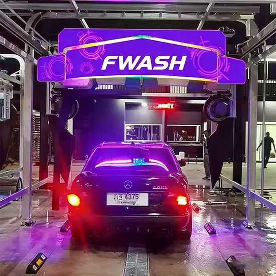 Professional Automatic Car Wash Machine with High Pressure Washer and Drying System for Commercial Car Wash Business